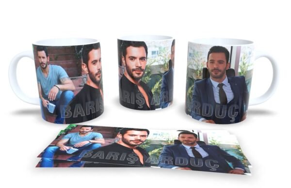 Caneca Barış Arduç - Coleção Atores Turcos