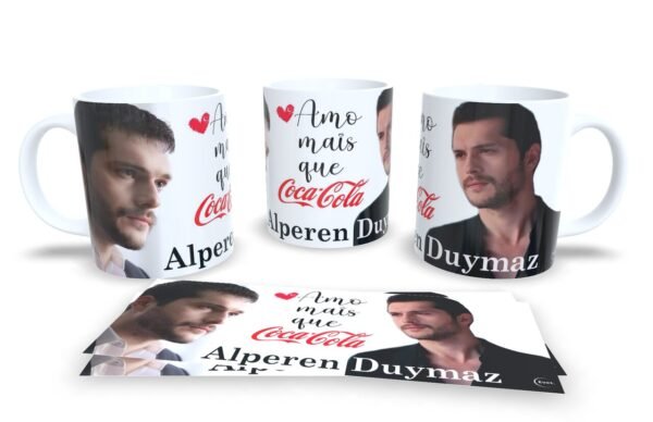 Caneca Alperen Duymaz - Amo mais que...