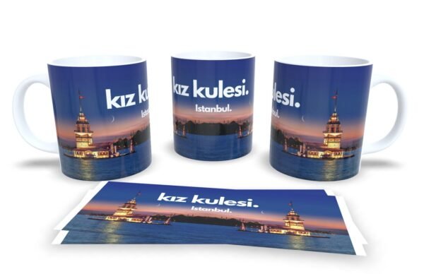 Caneca Torre da Donzela  - Coleção Turquia