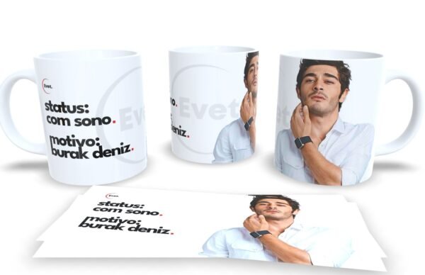 Caneca Burak Deniz - Coleção Status x Motivo