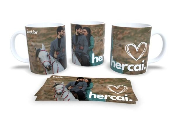 Caneca cena Hercai - Coleção Novelinhas