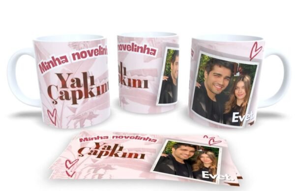 Caneca Yalı Çapkını - Coleção Minha Novelinha