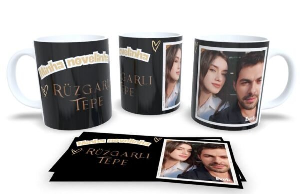 Caneca Rüzgarlı Tepe - Coleção Minha Novelinha