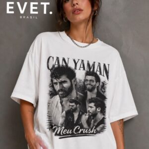 Maxitee Can Yaman - Coleção meu Crush