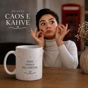 Caneca Caos e Kahve